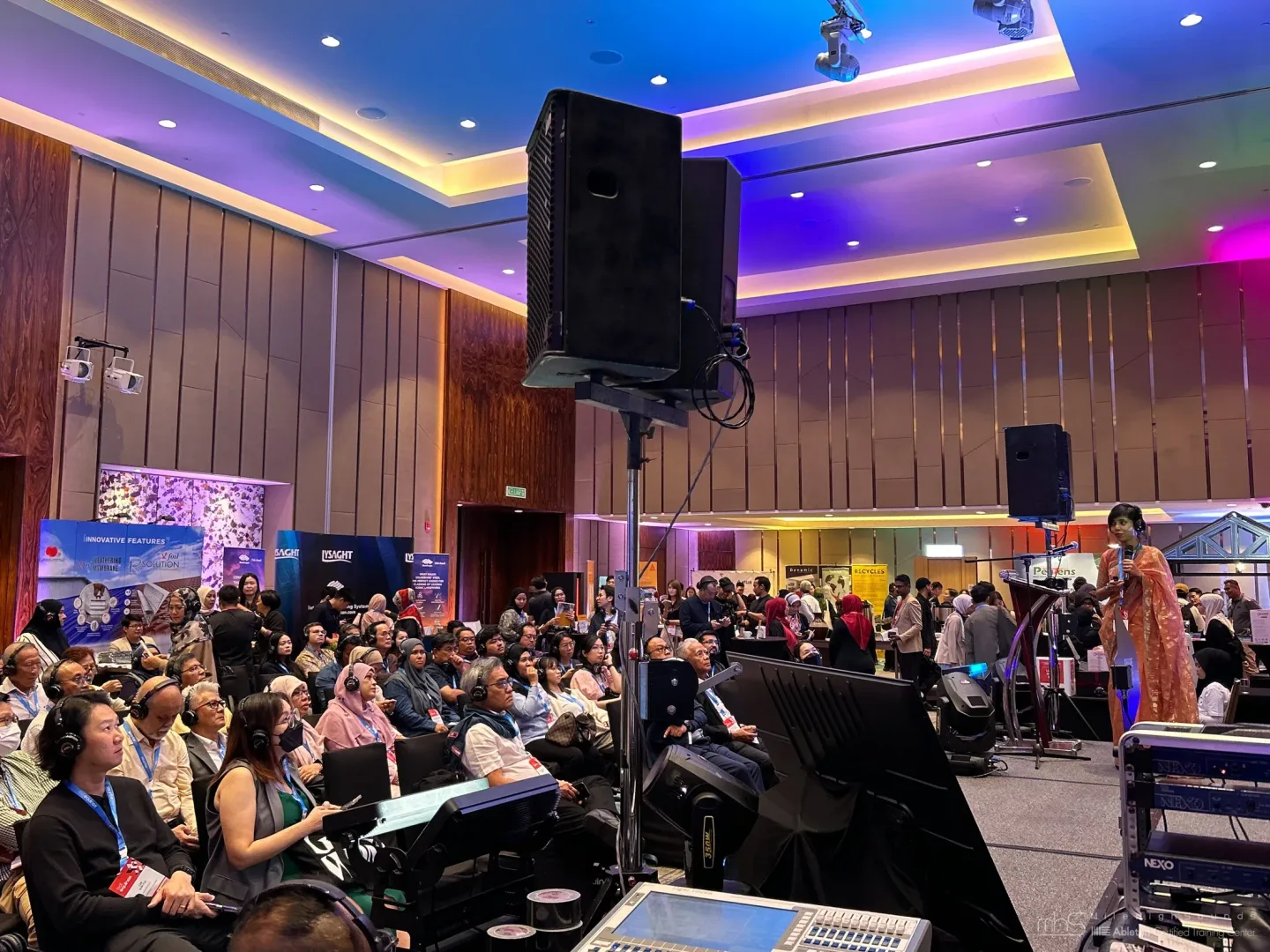 Corporate Events wireless headphone event by Silent Discotek in Malaysia